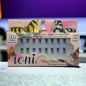 Faux Mink Wispy Short Handmade Customizable Reusable Lightweight Lash Extensions